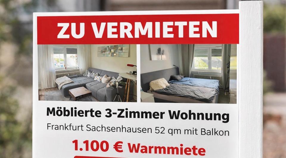 Thumbnail-3 Zimmer Wohnung zu vermieten mit Balkon