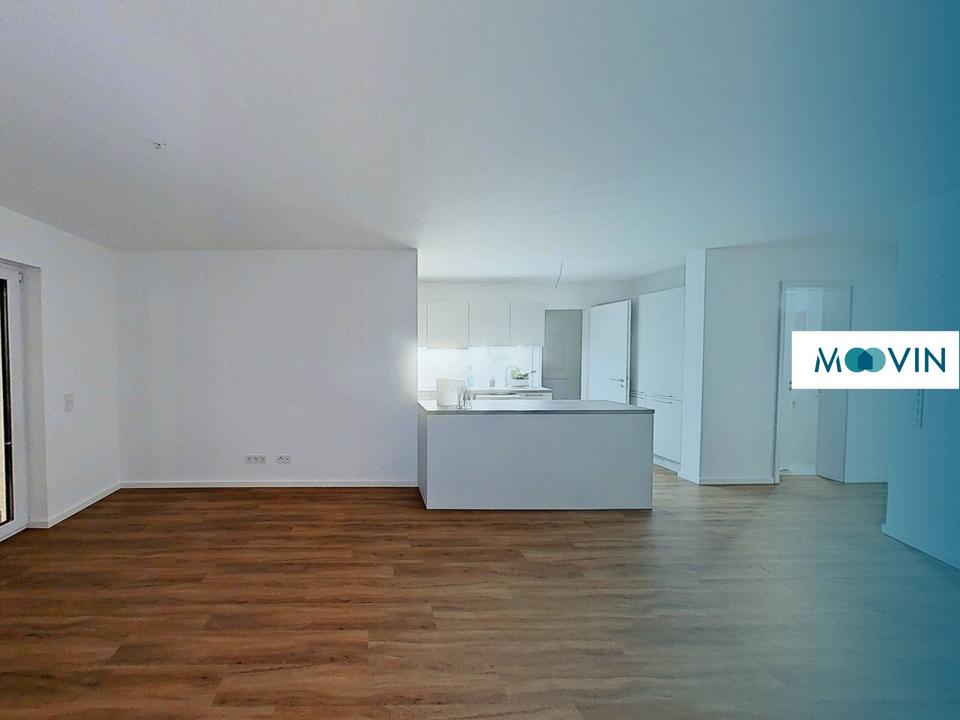 Thumbnail-Moderne 3-Zimmer-Wohnung mit hochwertiger EBK, zwei Bädern und BALKON