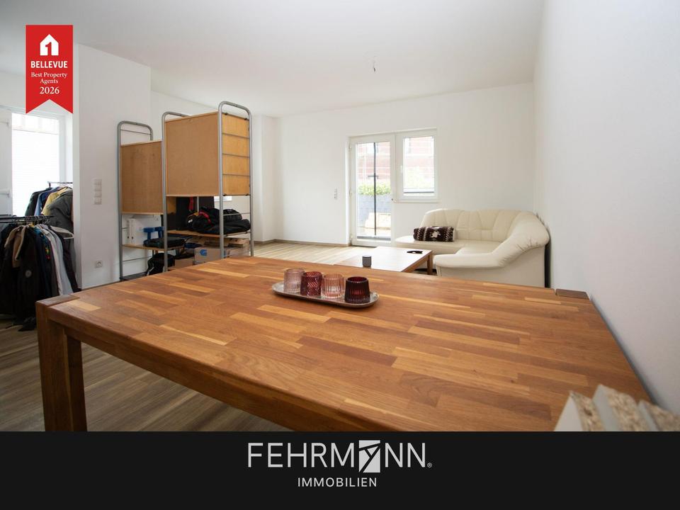 Thumbnail-Moderne und lichtdurchflutete Erdgeschosswohnung in zentraler Lage von Meppen - Zur Miete!