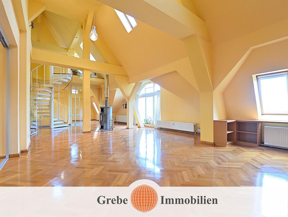 Thumbnail-Lichtdurchflutete Maisonette mit Sauna über den Dächern von Zossen!