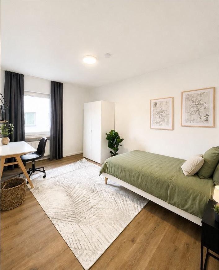Thumbnail-Modernes WG-Zimmer in frisch renovierter 3er-WG