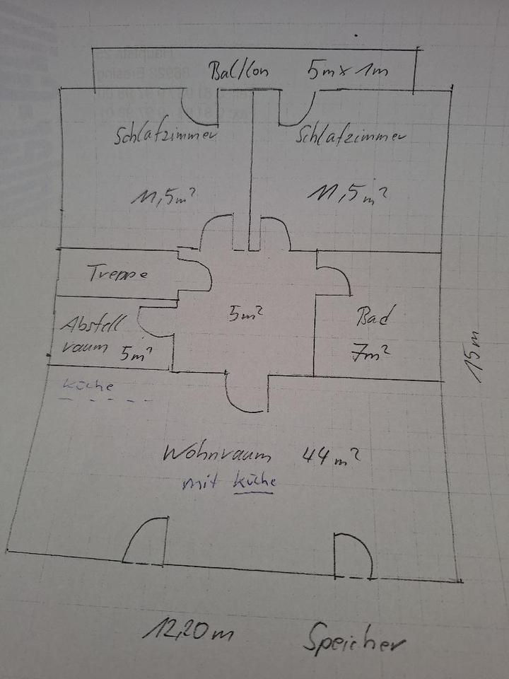 Thumbnail-Hübsche Dachgeschoßwohnung in Eresing zu vermieten