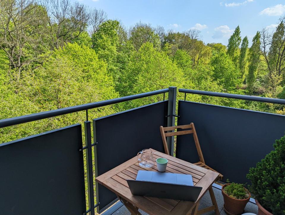 Thumbnail-Helle Wohnung direkt am Park zur Untermiete Leipzig-Schleussig