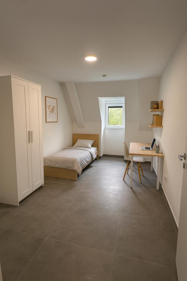 Thumbnail-1-Zimmerwohnung, 35 Apartments, Studentenheim, 17-35m2,Erstbezug