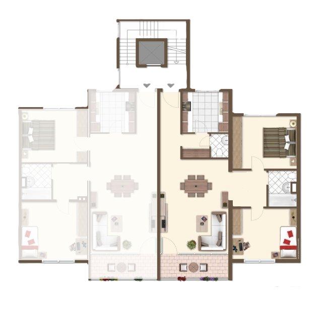 Thumbnail-80 qm Wohnung frisch renoviert, zentral gelegen