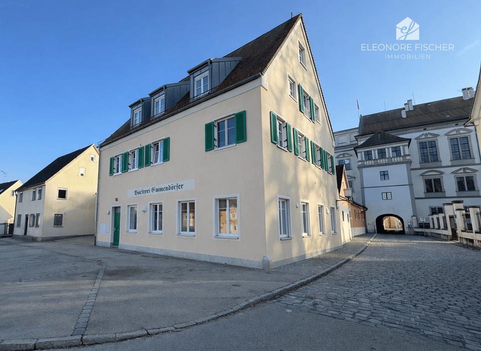 Thumbnail-Helle, energieeffiziente 3-Zi.-Wohnung mit Terrasse in zentraler Lage von Oettingen