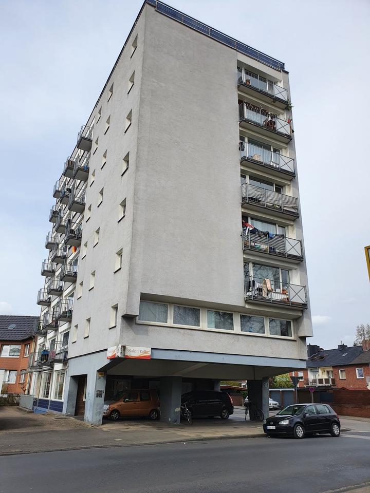 Thumbnail-84 qm im Cityhochhaus* 1100 Warm *2. Etage 3 Zimmer Küche Bad