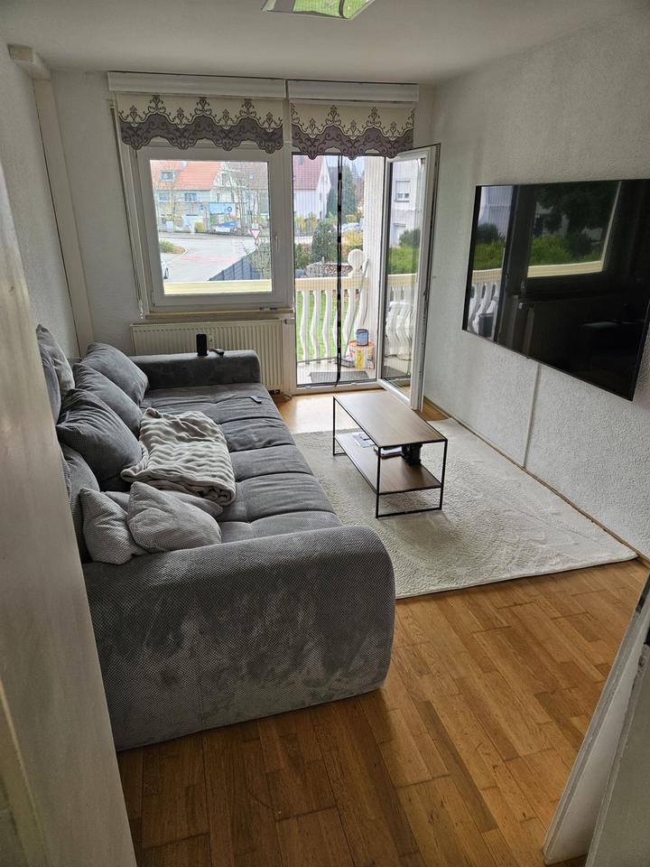 Thumbnail-Attraktive 2-Zimmer-Wohnung mit Balkon und Einbauküche in Neu-Ulm