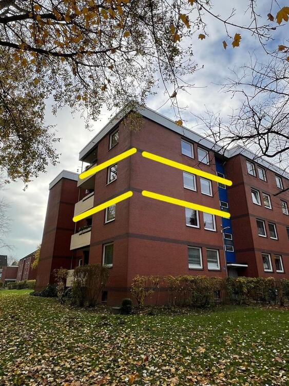 Thumbnail-Attraktive 2- Zimmer Wohnung in Eckernförde-Süd 58 m² mit Balkon