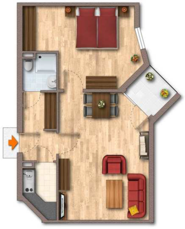 Thumbnail-Schöne 2-Zimmer Eigentumswohnung in Bonn Tannenbusch