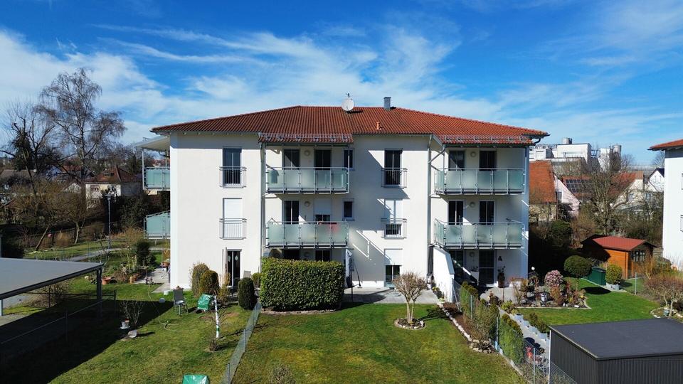 Thumbnail-Barrierefrei wohnen in Neuburg: Teilmöblierte 2-Zimmer-Wohnung mit Hauswirtschaftsraum (ca. 6 m²)