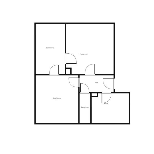 Thumbnail-Perfekt für Sie - 3-Zimmer mit 61 qm in ruhiger Lage