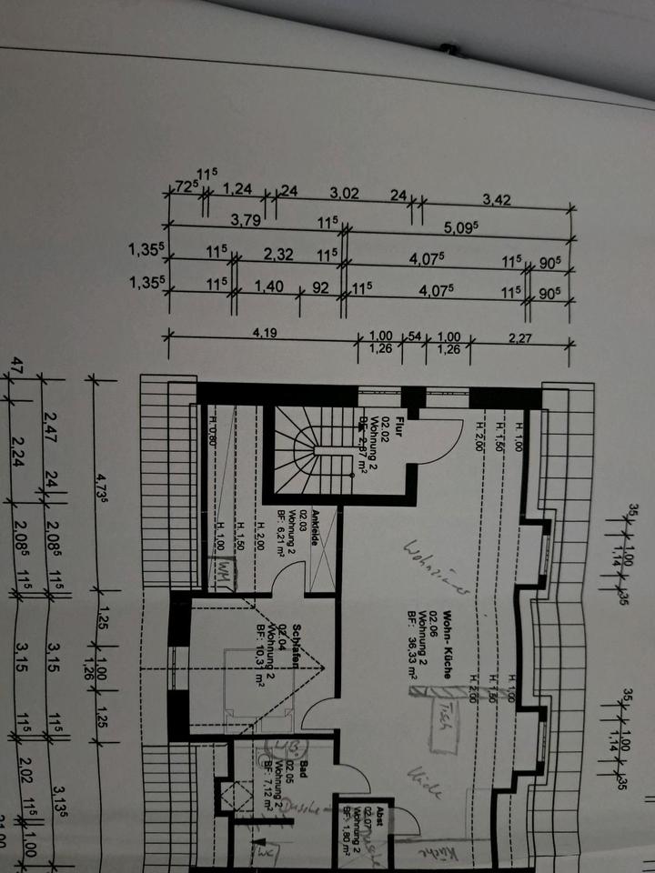 Thumbnail-Dachgeschosswohnung Hell und modern geschnitten in Risum-Lindholm