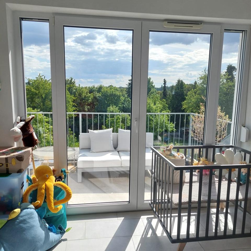 Thumbnail-Dachgeschosswohnung mit Südbalkon in ruhiger Lage
