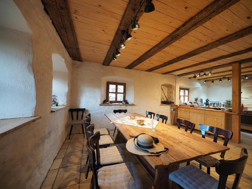 Thumbnail-Großes Haus, Brunnen, Pellets, Solar, Gemüsegarten, Nebengebäude