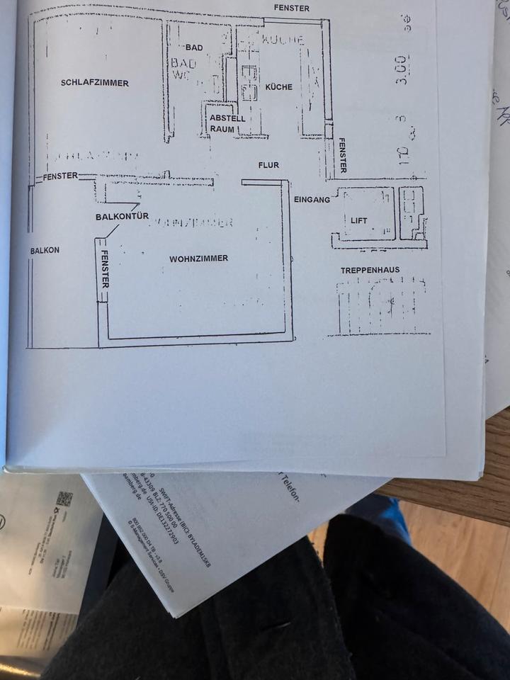 Thumbnail-Biete 2 Zimmer Wohnung mit Balkon und Keller