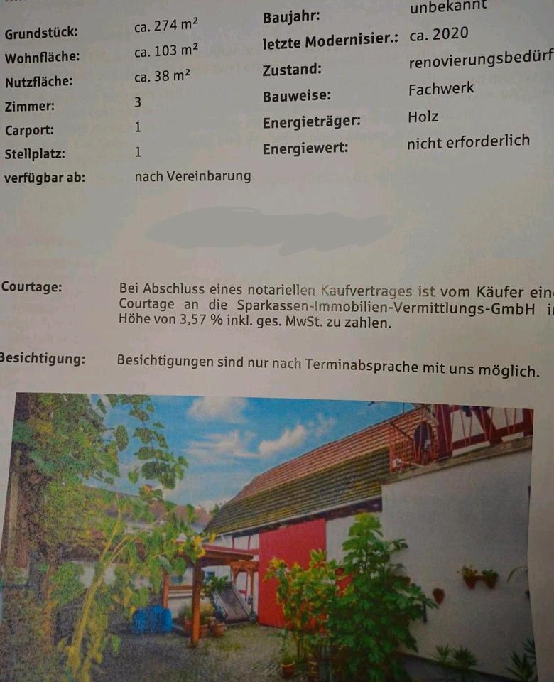 Thumbnail-Charmantes Fachwerkhaus mit Innenhof – gepflegt und modernisiert
