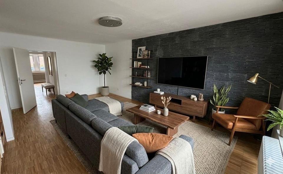 Thumbnail-3 Zimmer Erdgeschoss Wohnung, Balkon, WG mieten