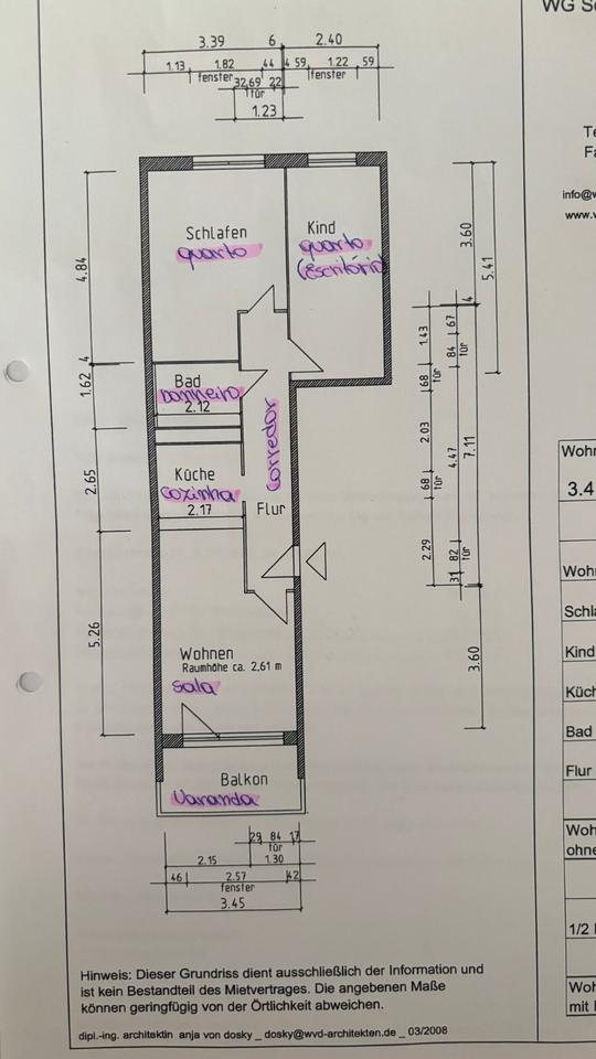 Thumbnail-64m² - 3-Raumwohnung in Eisenach Nord (ab Februar)