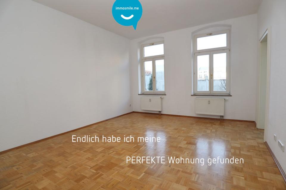 Thumbnail-3-Raum Wohnung in Chemnitz • Parkett • Balkon • Wanne • Aufzug • weiße Stil-Türen! • Kulturdenkmal