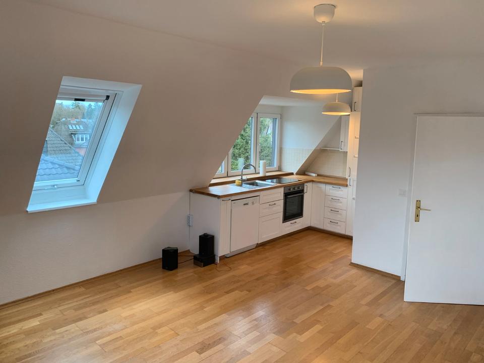 Thumbnail-Dachgeschosswohnung mit Blick ins Grüne