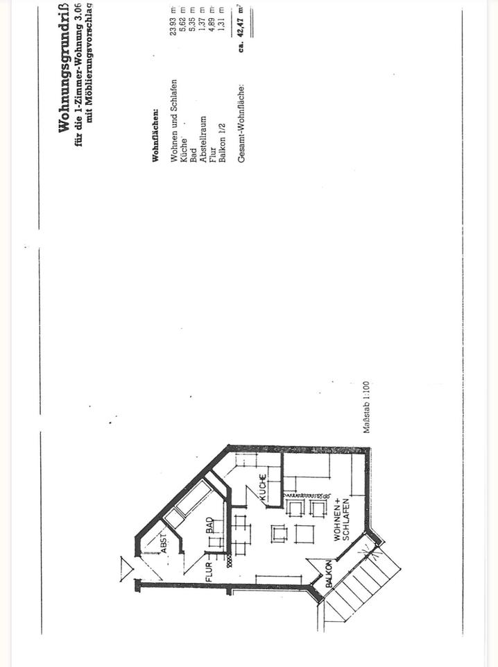 Thumbnail-1 Zimmer Wohnung Nähe Innenstadt