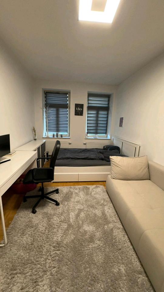 Thumbnail-Vollmöblierte 1-Raumwohnung mit Balkon+Garten in Leipzig Möckern