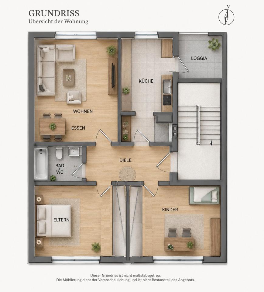 Thumbnail-Erstbezug nach Sanierung 3-Zimmer-Wohnung Willich Innenstadt