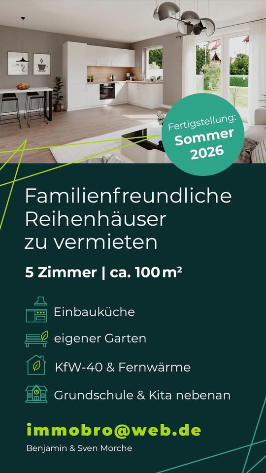 Thumbnail-Reihenhaus I 97,67 m² | 5 Zimmer | eigener Garten | Erstbezug