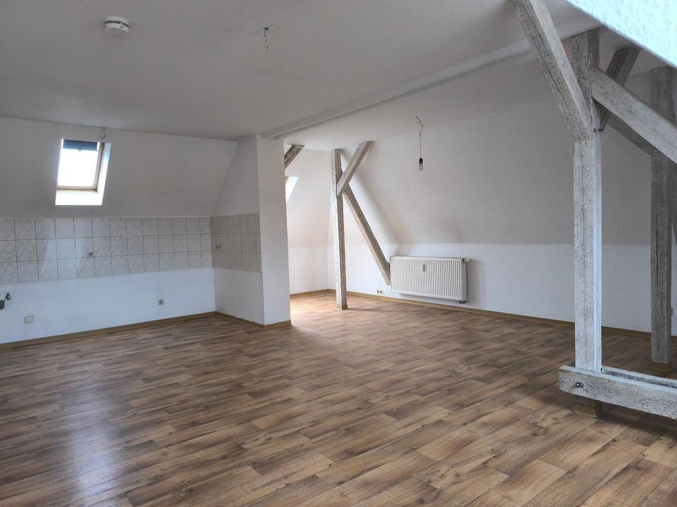 Thumbnail-Oben ankommen – 3-Raum-Dachgeschosswohnung mit Balkon