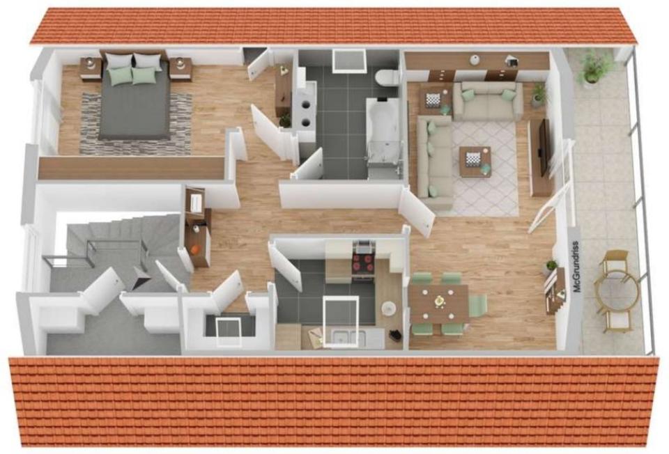 Thumbnail-Hochwertige Dachgeschosswohnung mit traumhaftem Brenzblick