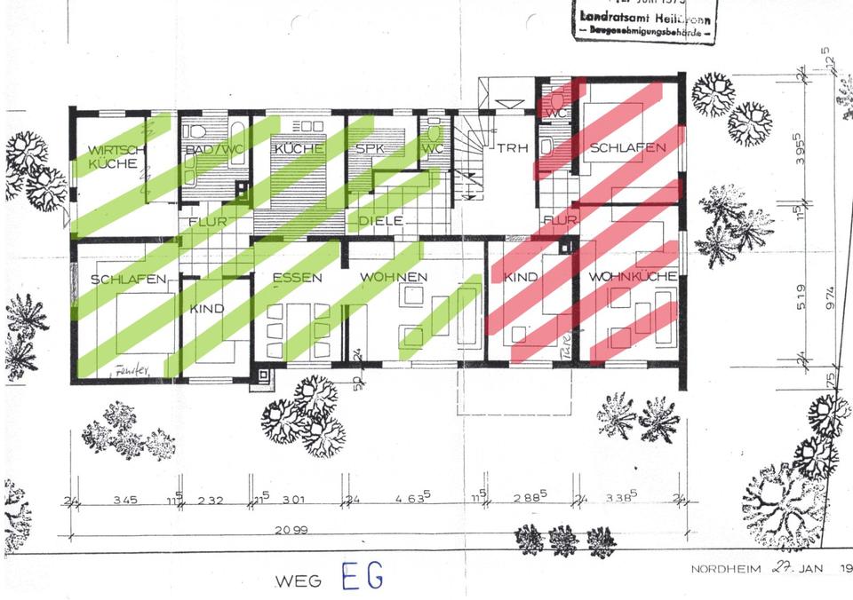 Thumbnail-Wohnung ab 1.12.2025 in Nordheim zu vermieten