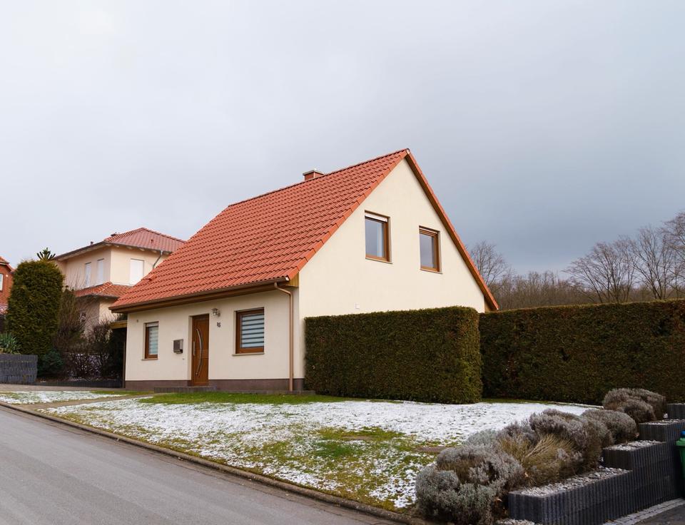 Thumbnail-Einfamilienhaus freistehend Garten Haus zum Verkauf Wärmepumpe