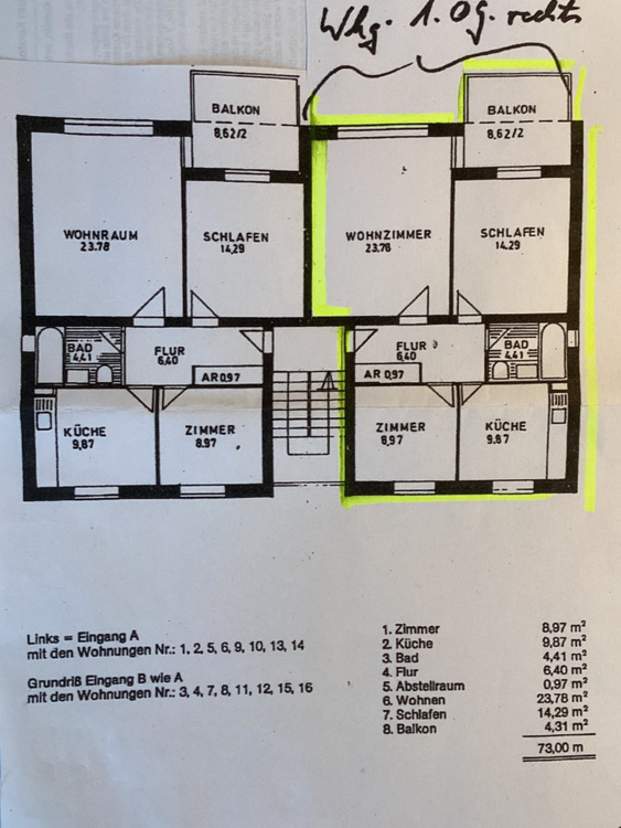 Thumbnail-- Anfragestopp - 3-Zimmer-Wohnung in BI-Quelle