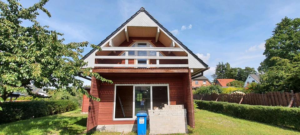 Thumbnail-DIY Holzhaus Bausatz Schwedenhaus EFH 64qm