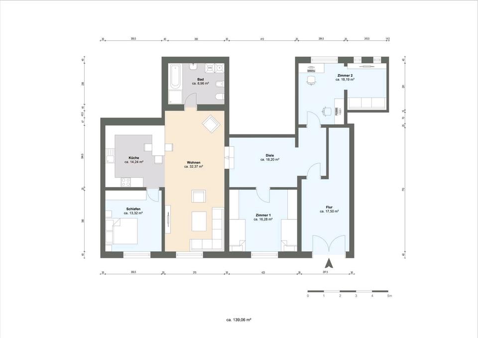 Thumbnail-Großzügige 4-Zimmer-Wohnung in Immenstadt – 140 m² + Kellerraum