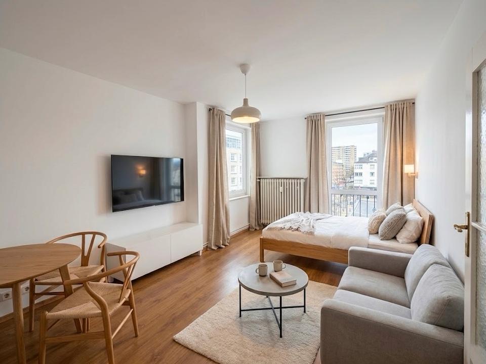 Thumbnail-Möbliert Wohnen auf Zeit: 1-Zimmer-Wohnung in Top-Lage Innenstadt