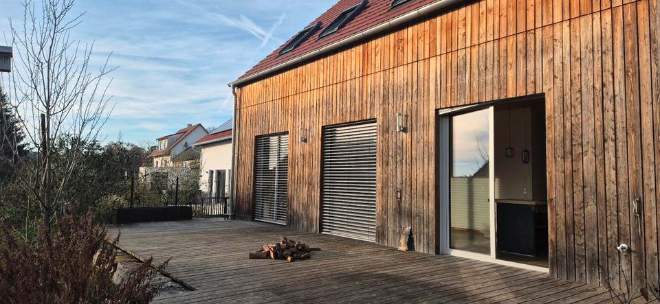 Thumbnail-Vollhollzhaus mit Lärchenverschalung