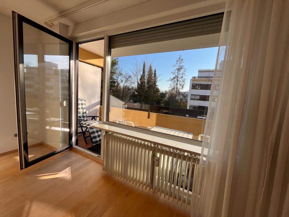 Thumbnail-2-Zimmer-Wohnung mit großem Süd-Balkon in der Finkenstraße 27