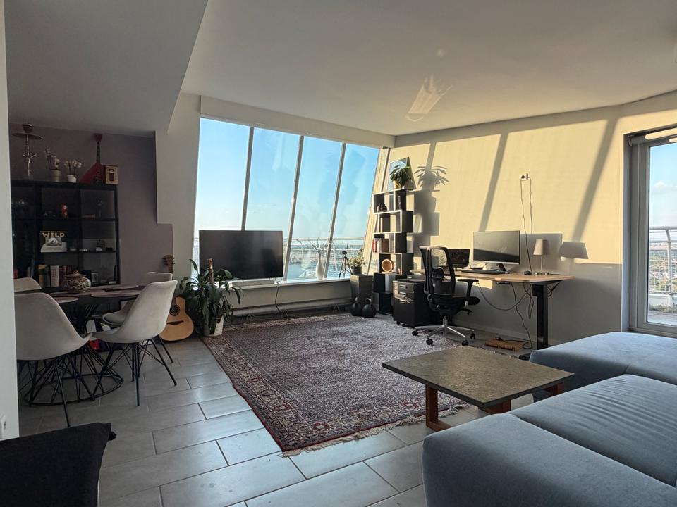 Thumbnail-64m² Penthouse mit 40 m² Dachterrasse & 180°-Blick