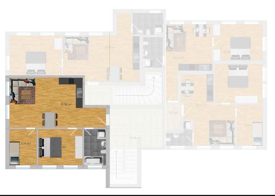 Thumbnail-2,5 Zimmer Wohnung in Wäschenbeuren