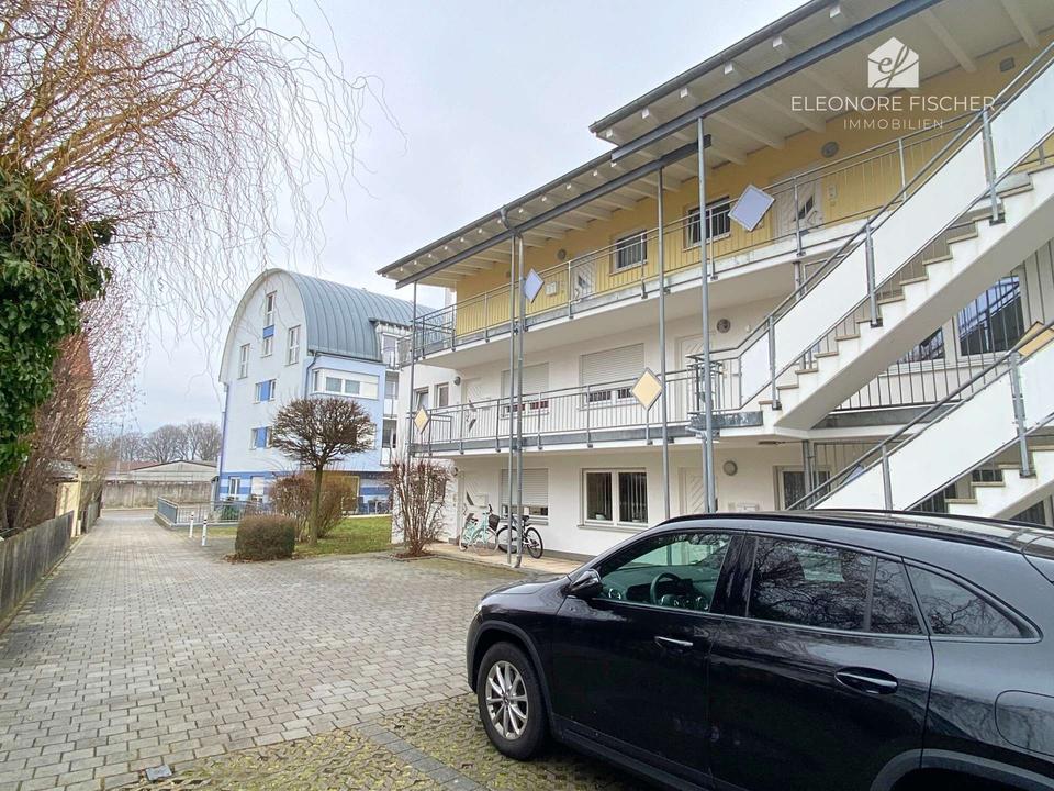 Thumbnail-Gut geschnittene 3-Zi.-Wohnung mit Balkon und Tiefgaragenstellplatz in Altstadtnähe
