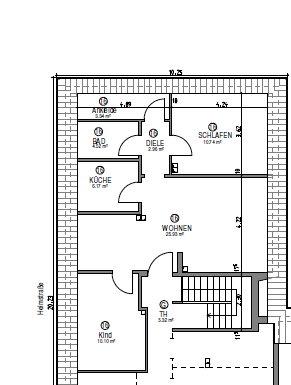 Thumbnail-3,5-Zimmer DG Wohnung mit gehobener Ausstattung in Essen-Frintrop