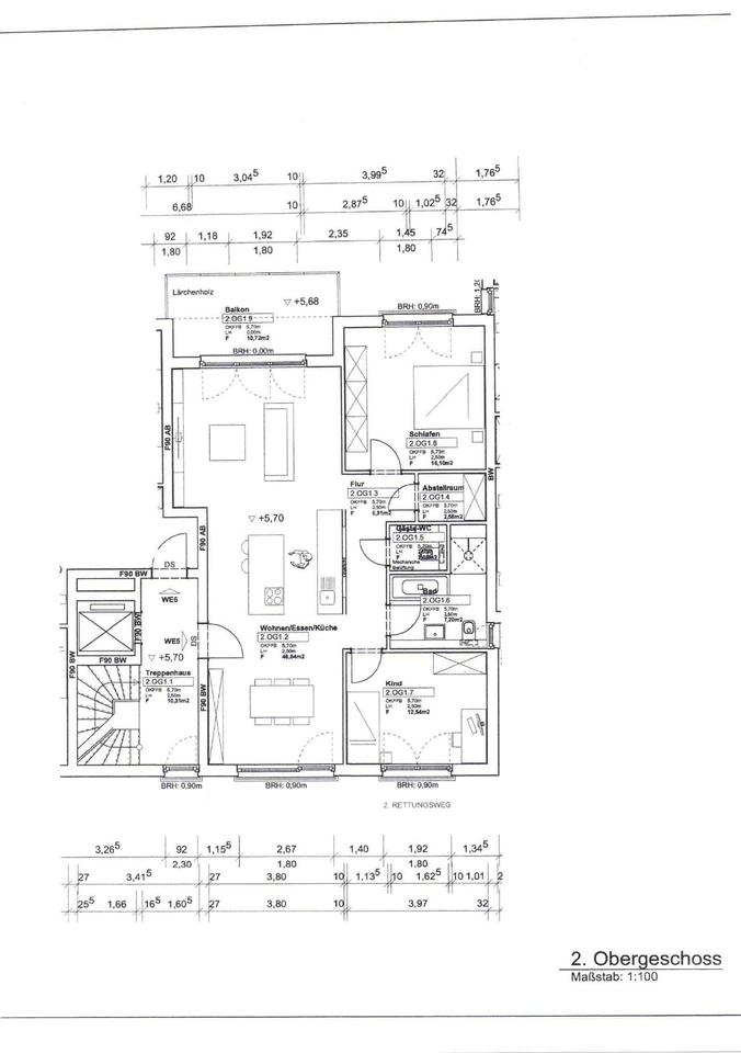 Thumbnail-Schöne 3 Zimmer Wohnung mit Balkon in Wuppertal-Ronsdorf