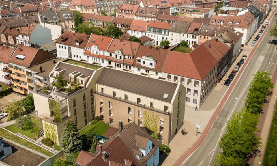 Thumbnail-Erstbezug: Möblierte Neubauwohnung im Erdgeschoss zum Innenhof in