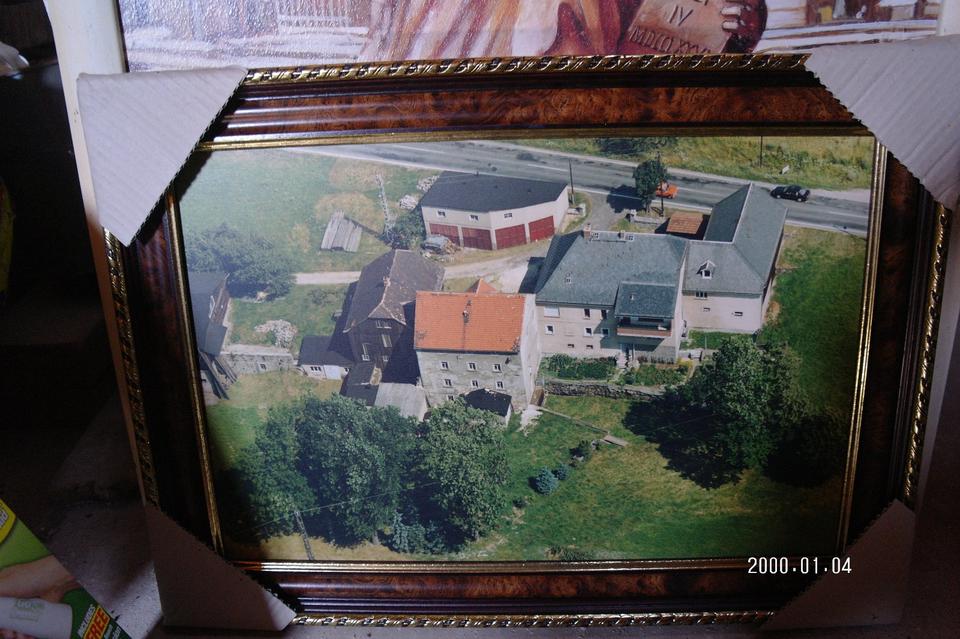 Thumbnail-Wohnhaus Bauernhof mit Scheune Mühle Nebengebäuden Land Wiese