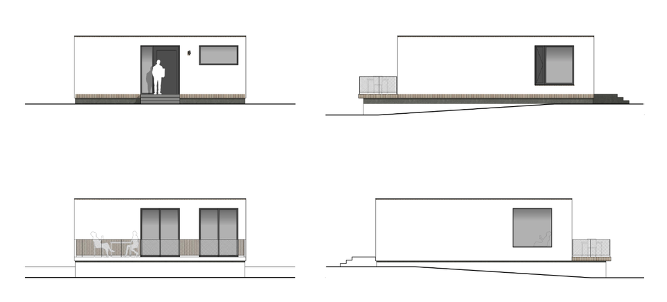 Thumbnail-Projektiertes Kleines Haus in Lemberg im Mikrohaus Stil