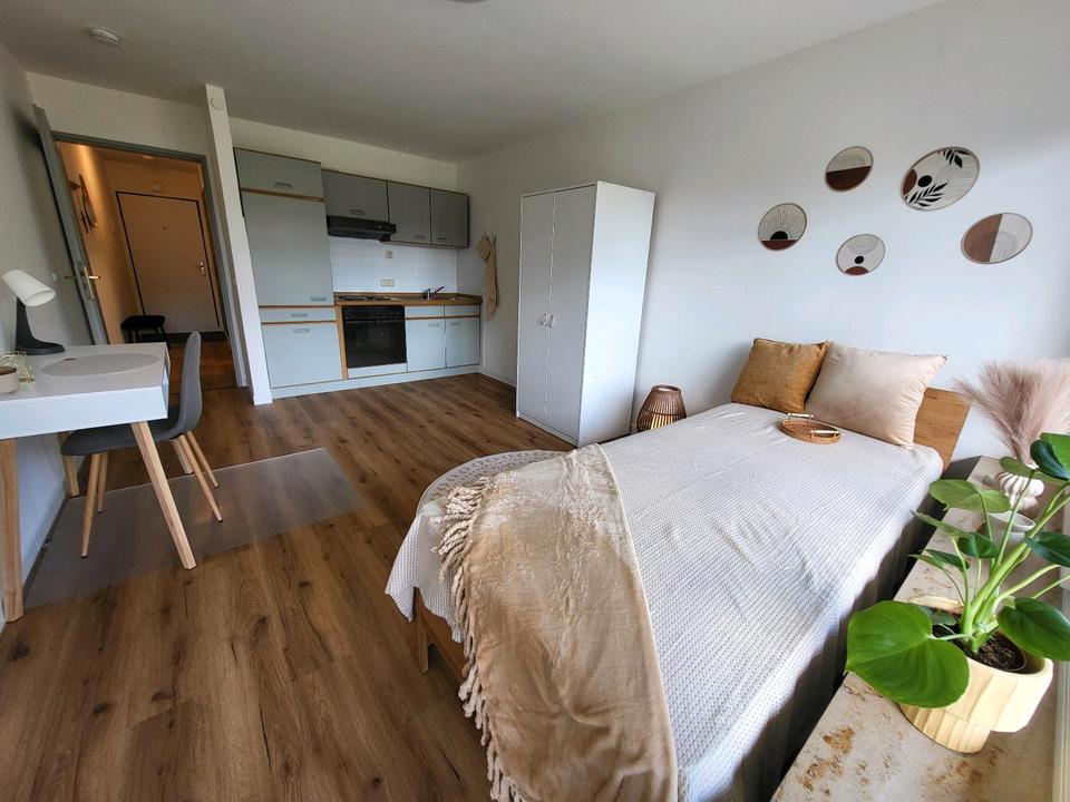 Thumbnail-Möblierte 1-Zimmerwohnung Apartment in Bamberg mit Balkon