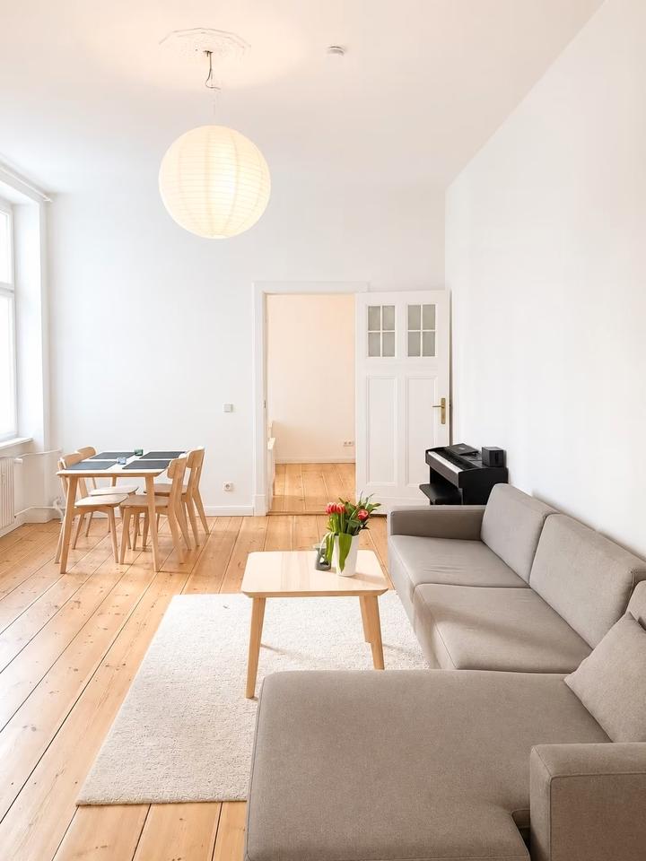 Thumbnail-Ab sofort frei: Möblierte 93 m² Altbauwohnung | 3 Zi. | Wedding