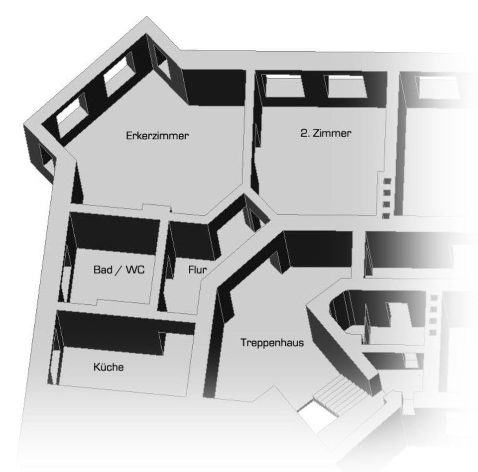 Thumbnail-stilvolle 2-Raumwohnung mit Erkerzimmer Nähe Steintor